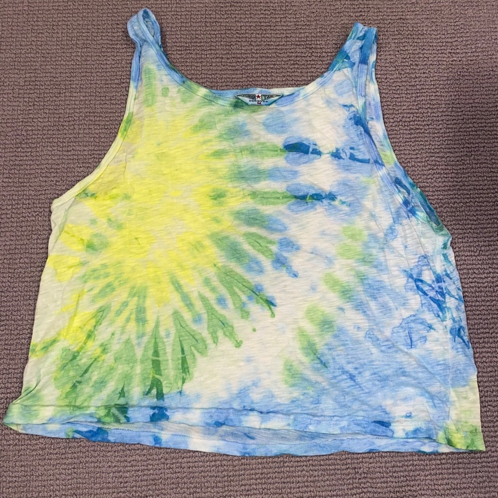 Tie Dye Hard Tail Tank